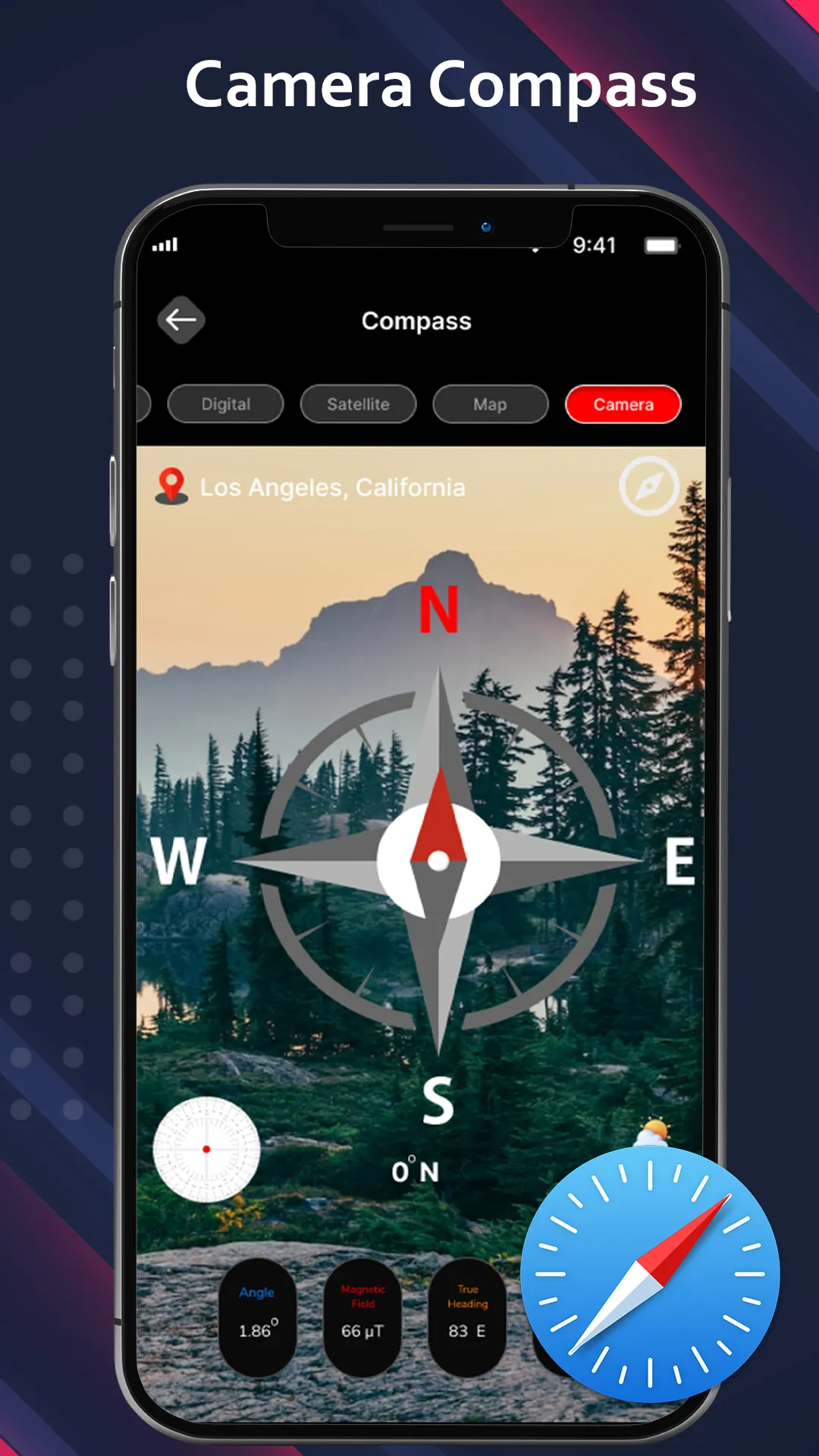 Digital Compass for Android | Indus Appstore | Screenshot