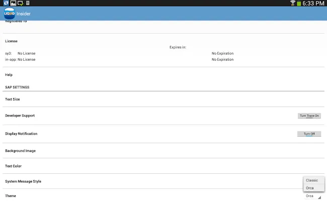 Liquid UI Client for SAP | Indus Appstore | Screenshot