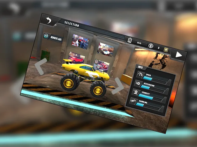 3D Impossible Monster Truck Survivor - 2020 | Indus Appstore | Screenshot