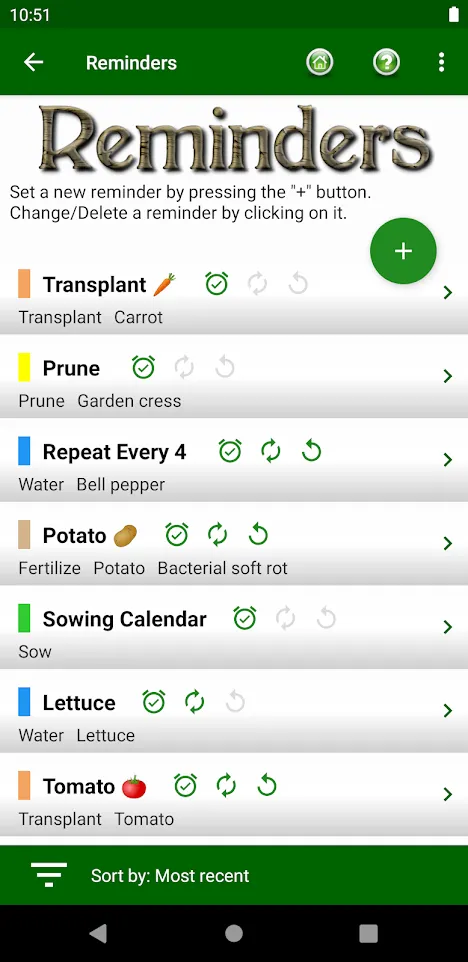 Sowing Calendar - Gardening | Indus Appstore | Screenshot