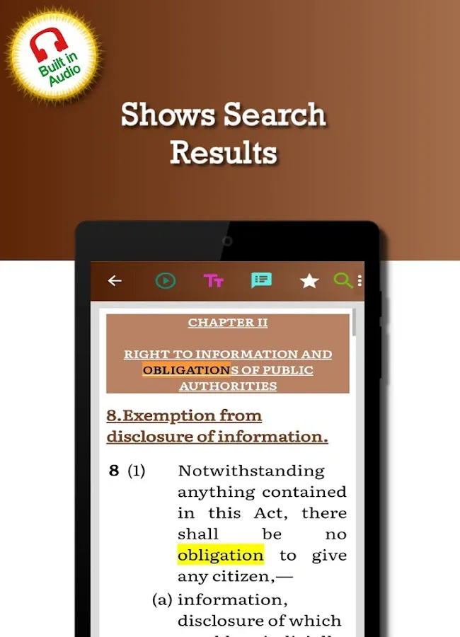 RTI - Right to Information Act | Indus Appstore | Screenshot