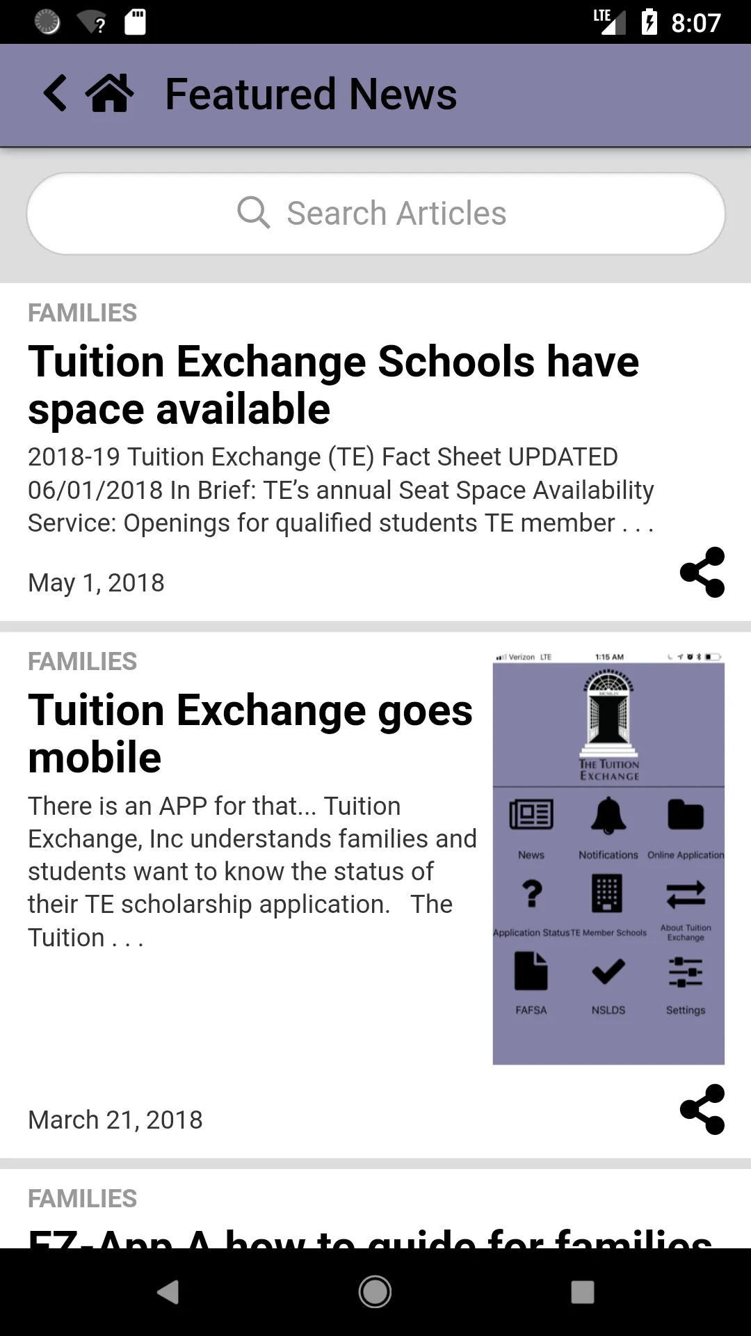 The Tuition Exchange | Indus Appstore | Screenshot