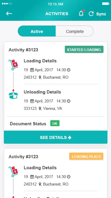 Gruber Logistics Driver APP | Indus Appstore | Screenshot