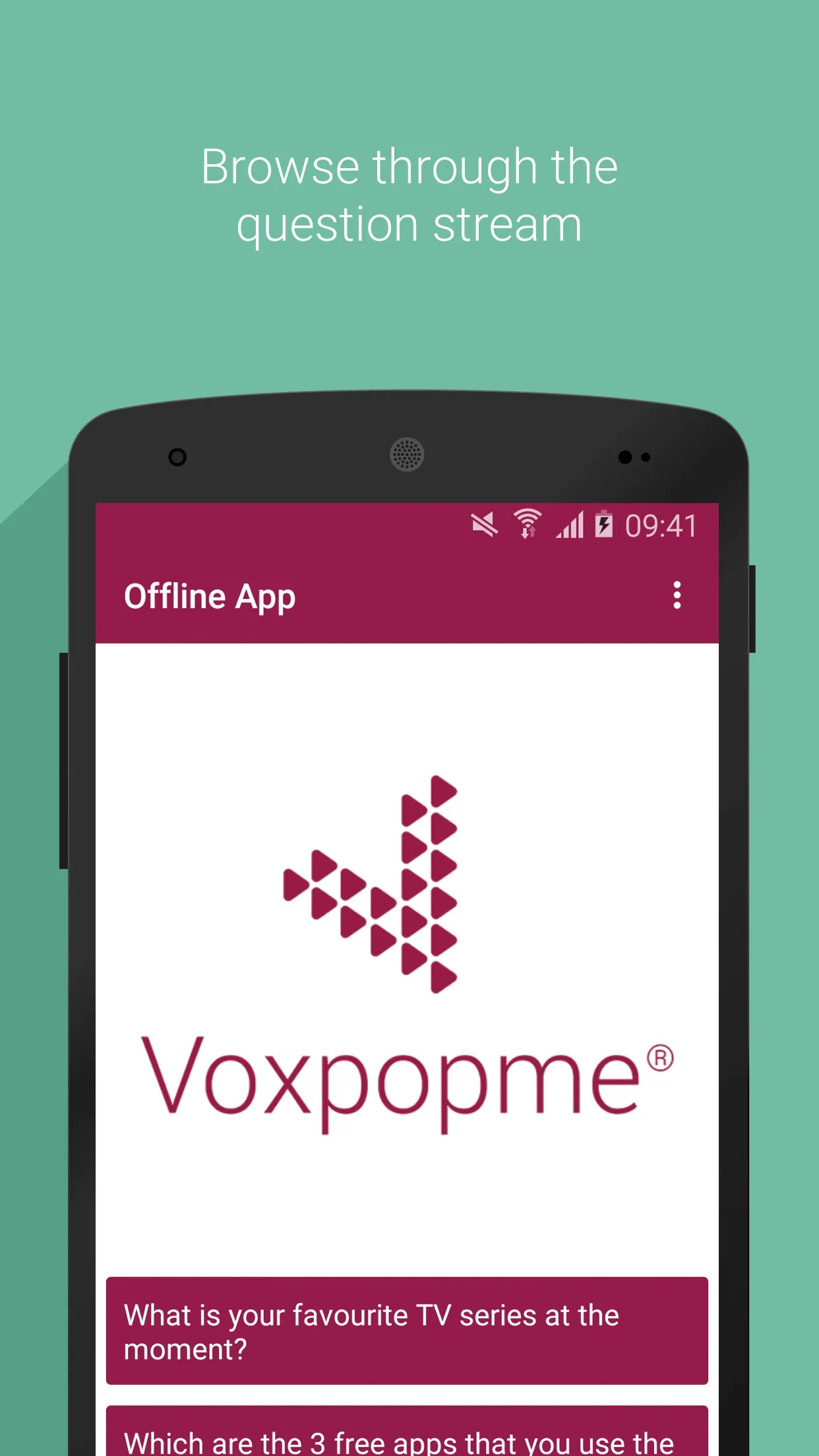 Voxpopme Offline | Indus Appstore | Screenshot