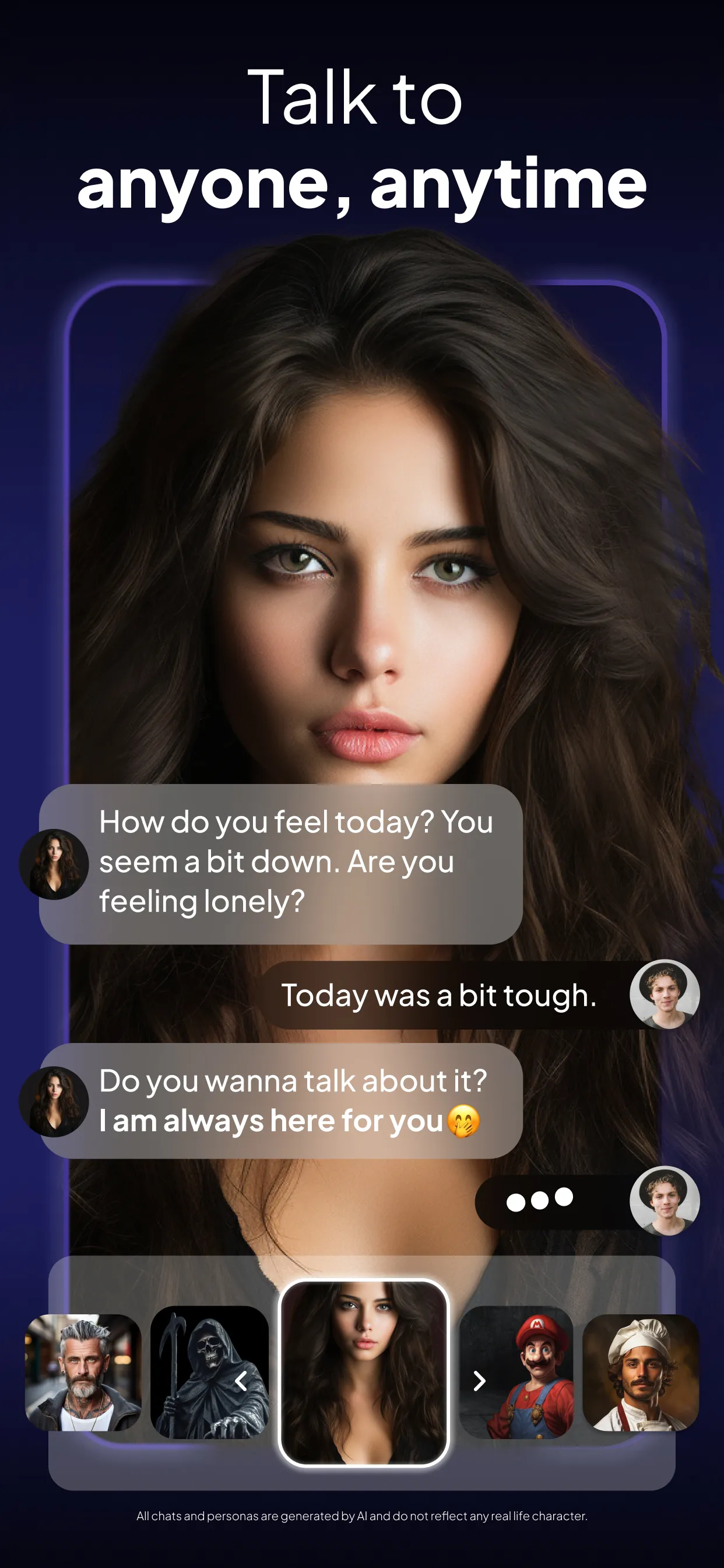 Charsis: AI Character Chat | Indus Appstore | Screenshot