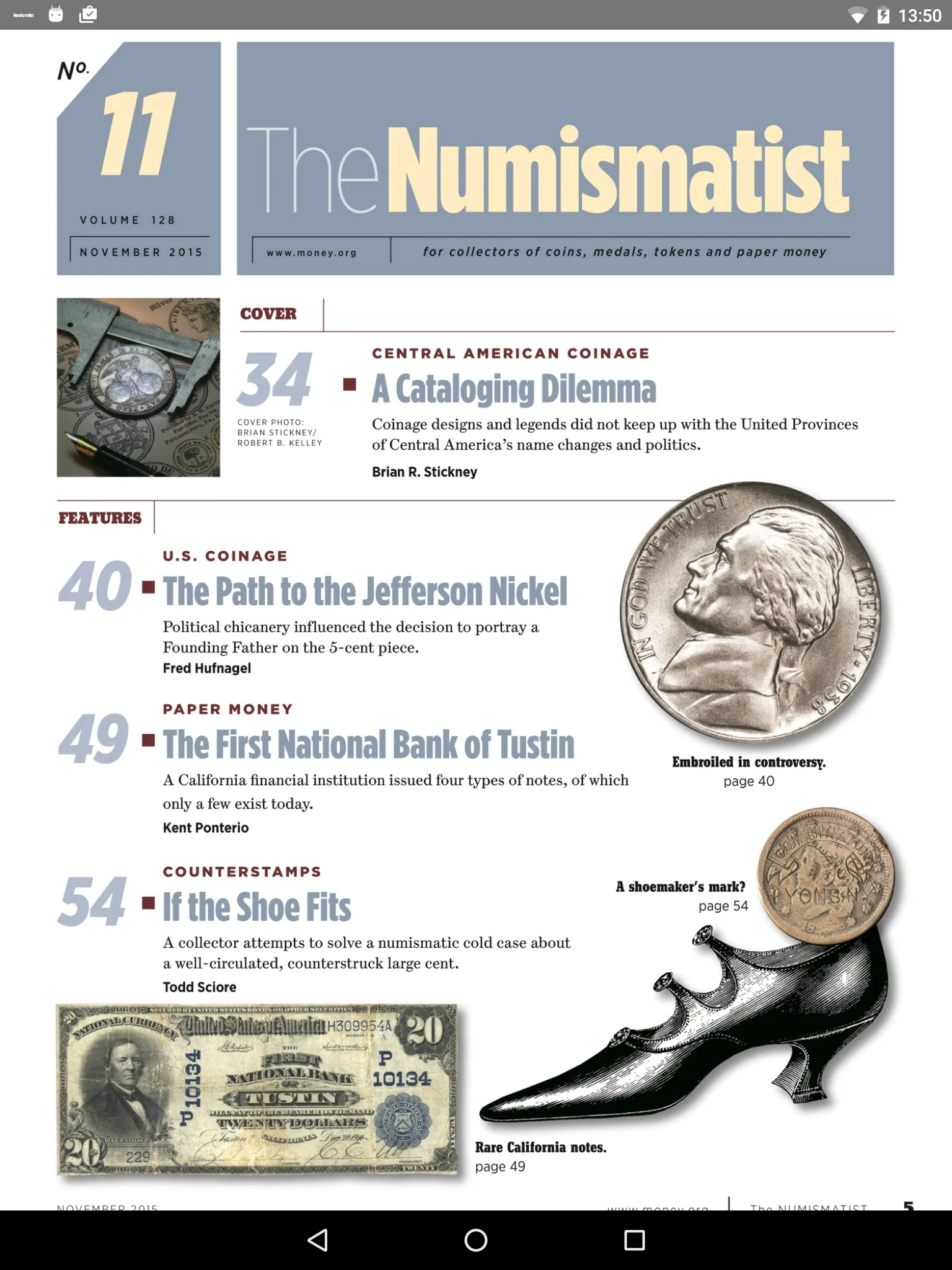 The Numismatist | Indus Appstore | Screenshot