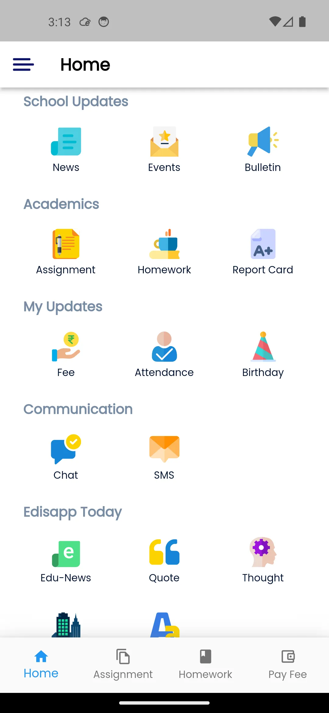 St Xaviers English school cbsa | Indus Appstore | Screenshot