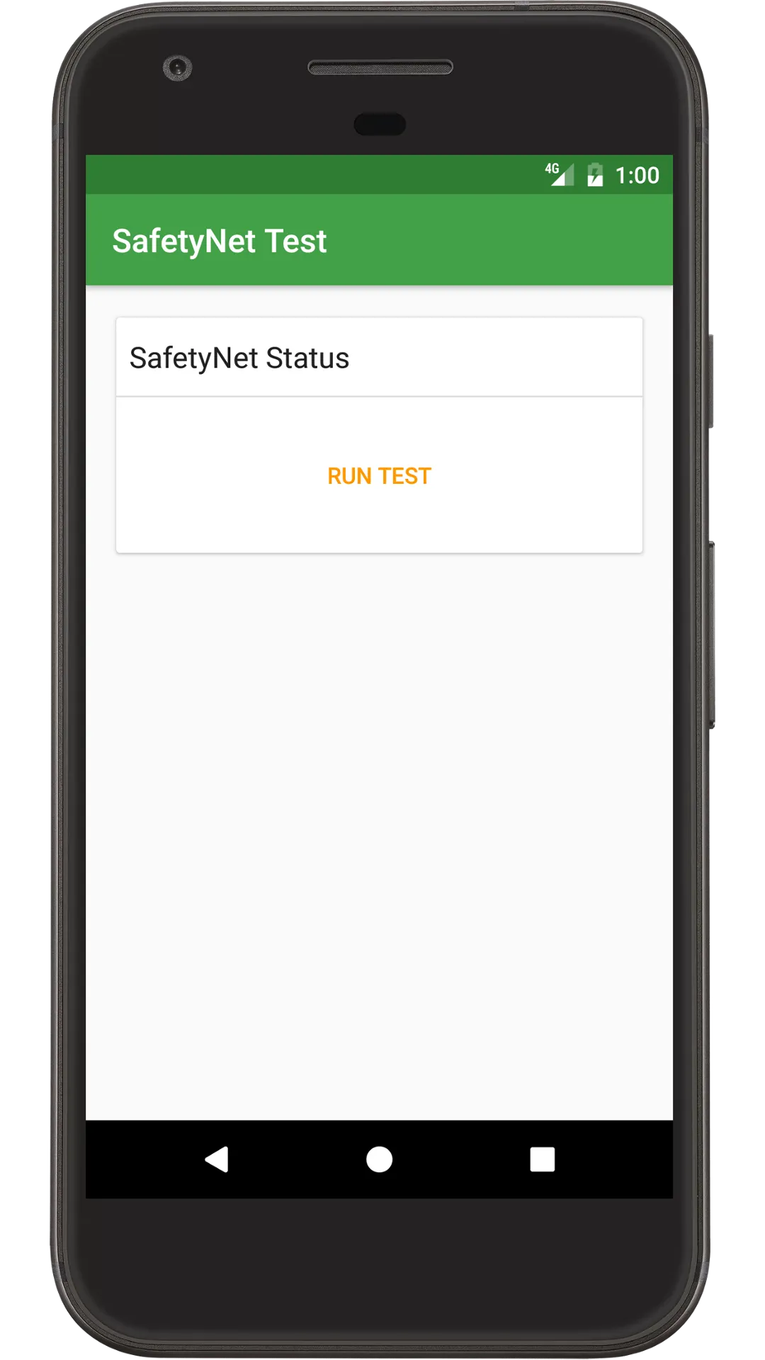 SafetyNet Test | Indus Appstore | Screenshot