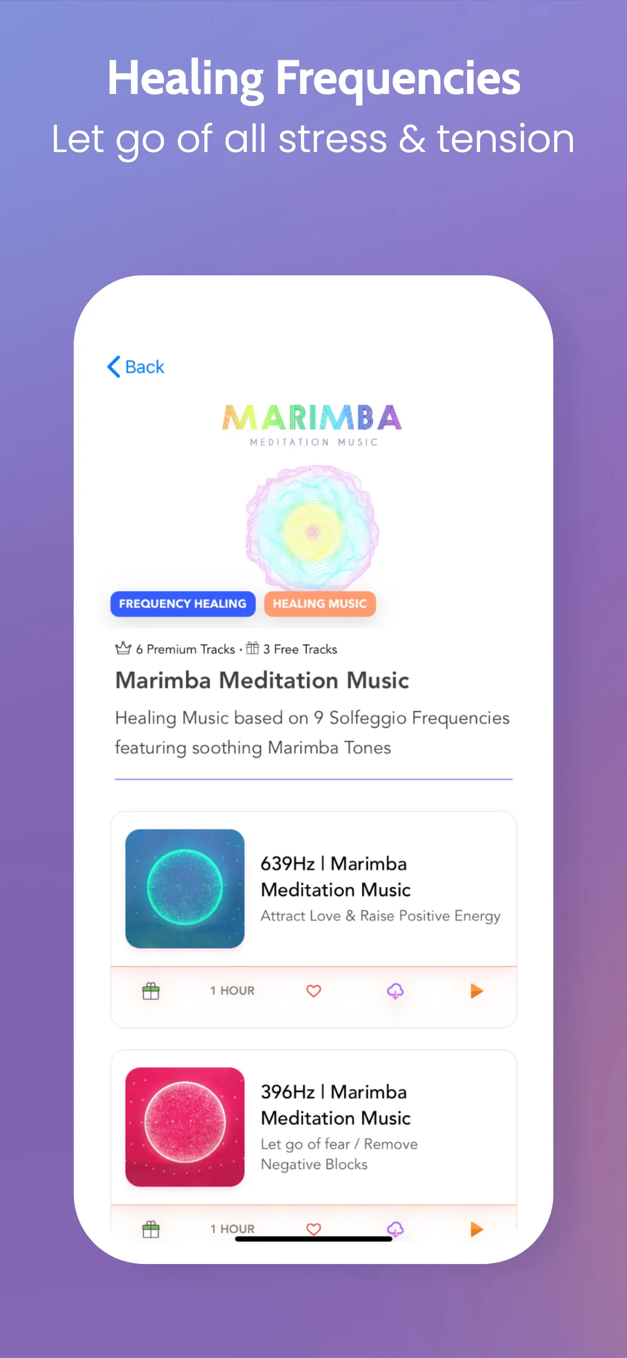 Meditative Mind: Healing Music | Indus Appstore | Screenshot