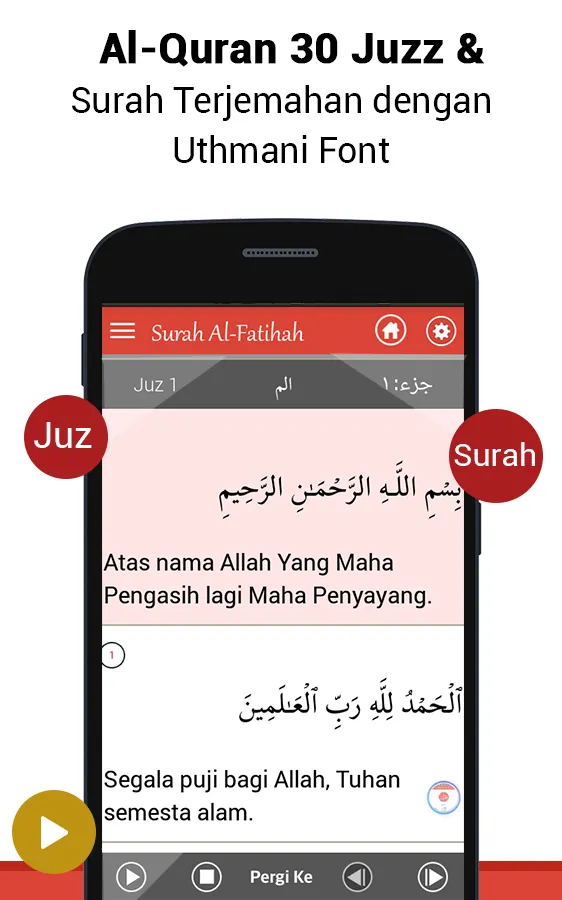 Al Quran Bahasa Indonesia MP3 | Indus Appstore | Screenshot