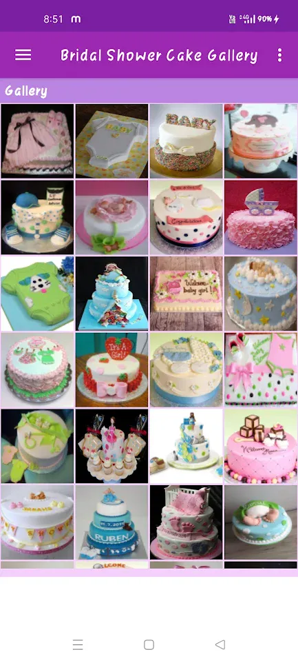 Baby Shower Cake Gallery | Indus Appstore | Screenshot