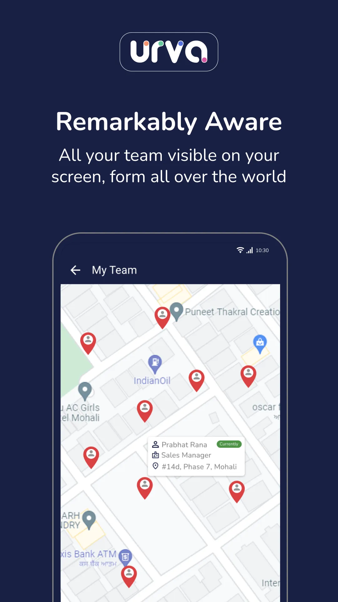 URVA・Trusted Field Force App | Indus Appstore | Screenshot