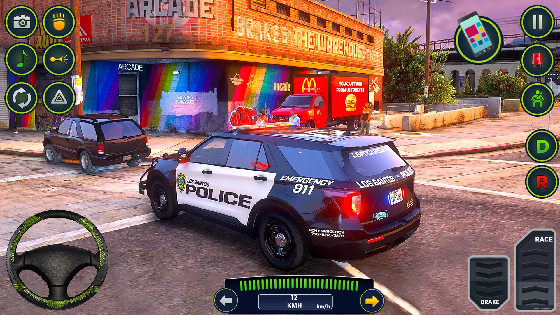 Police Cop Game Car Chase 3D | Indus Appstore | Screenshot