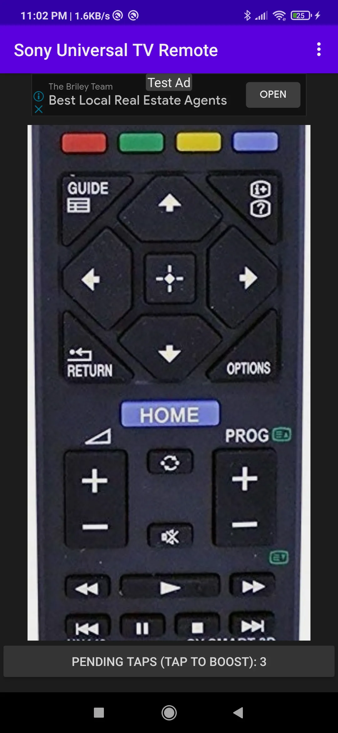 Sony Universal TV Remote | Indus Appstore | Screenshot