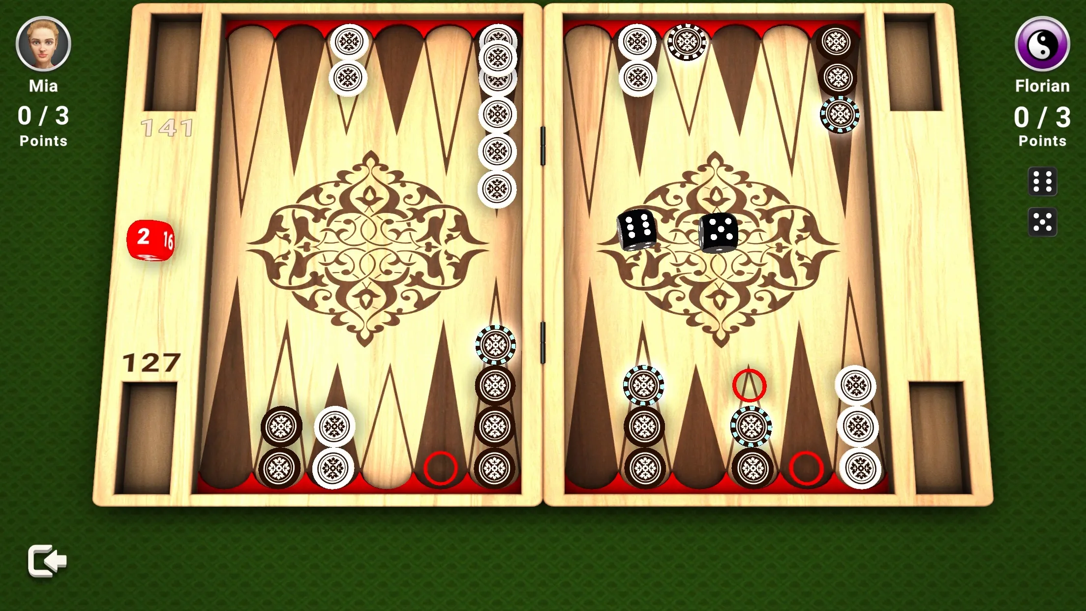 Backgammon -  Board Game | Indus Appstore | Screenshot