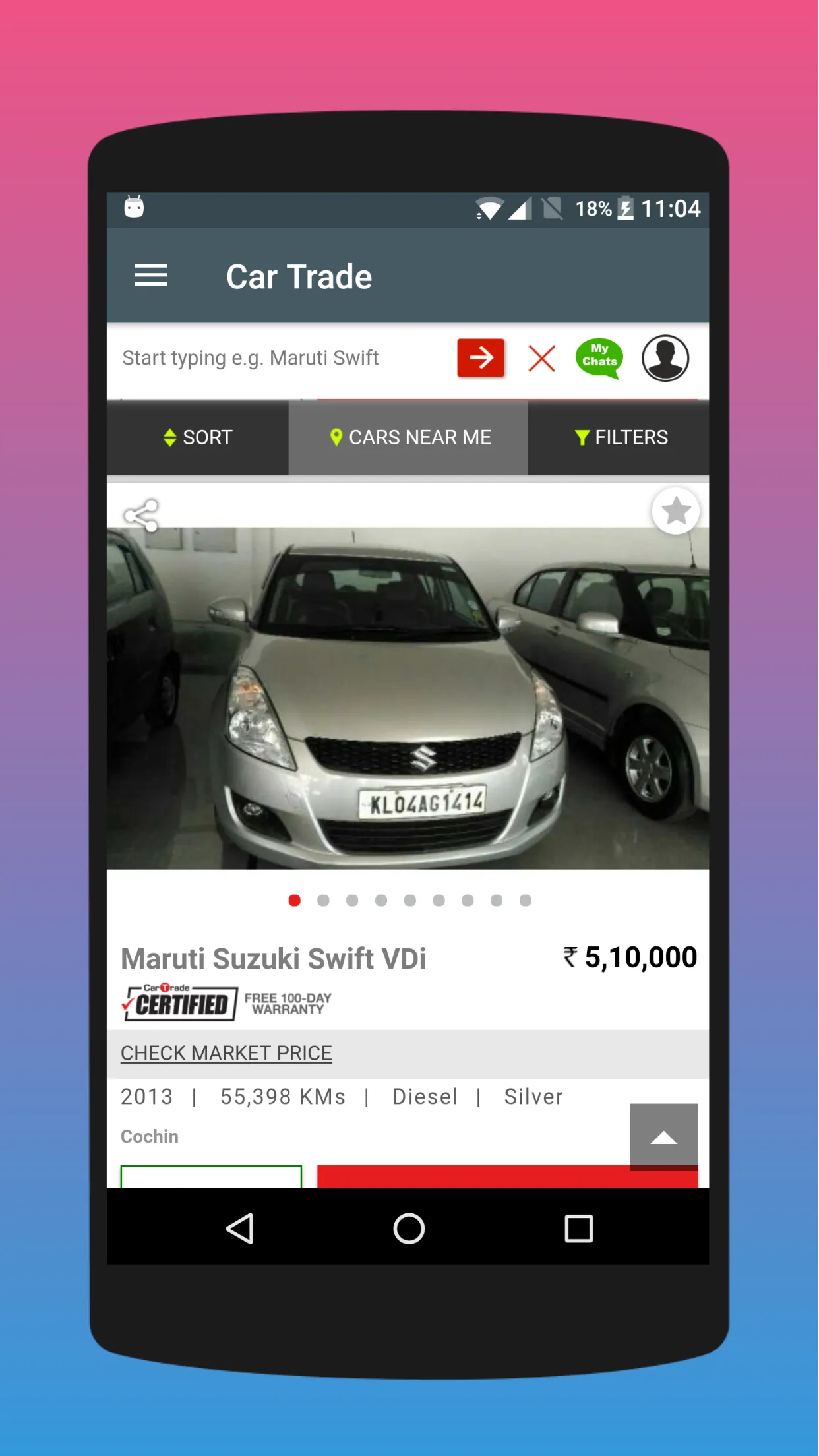 Used Cars in Tamil Nadu | Indus Appstore | Screenshot