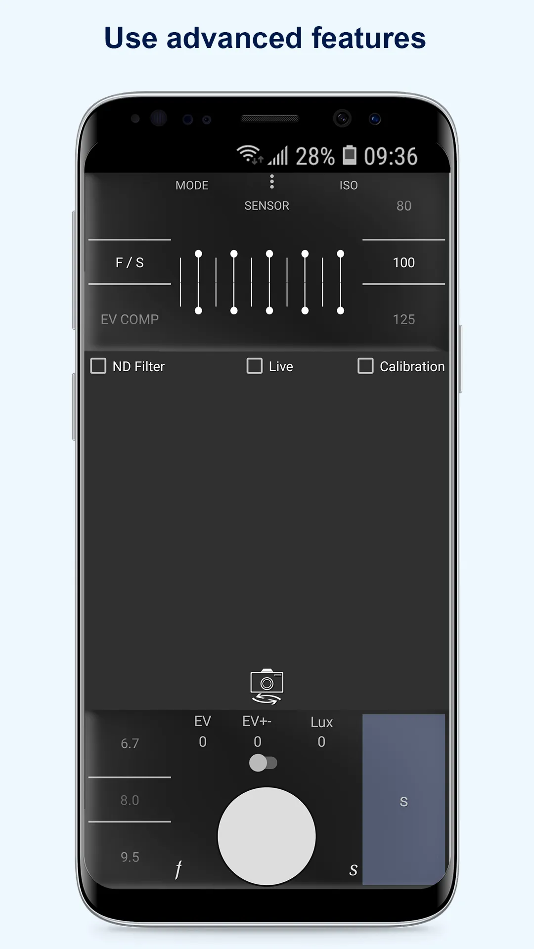 Light Meter EV for Photography | Indus Appstore | Screenshot