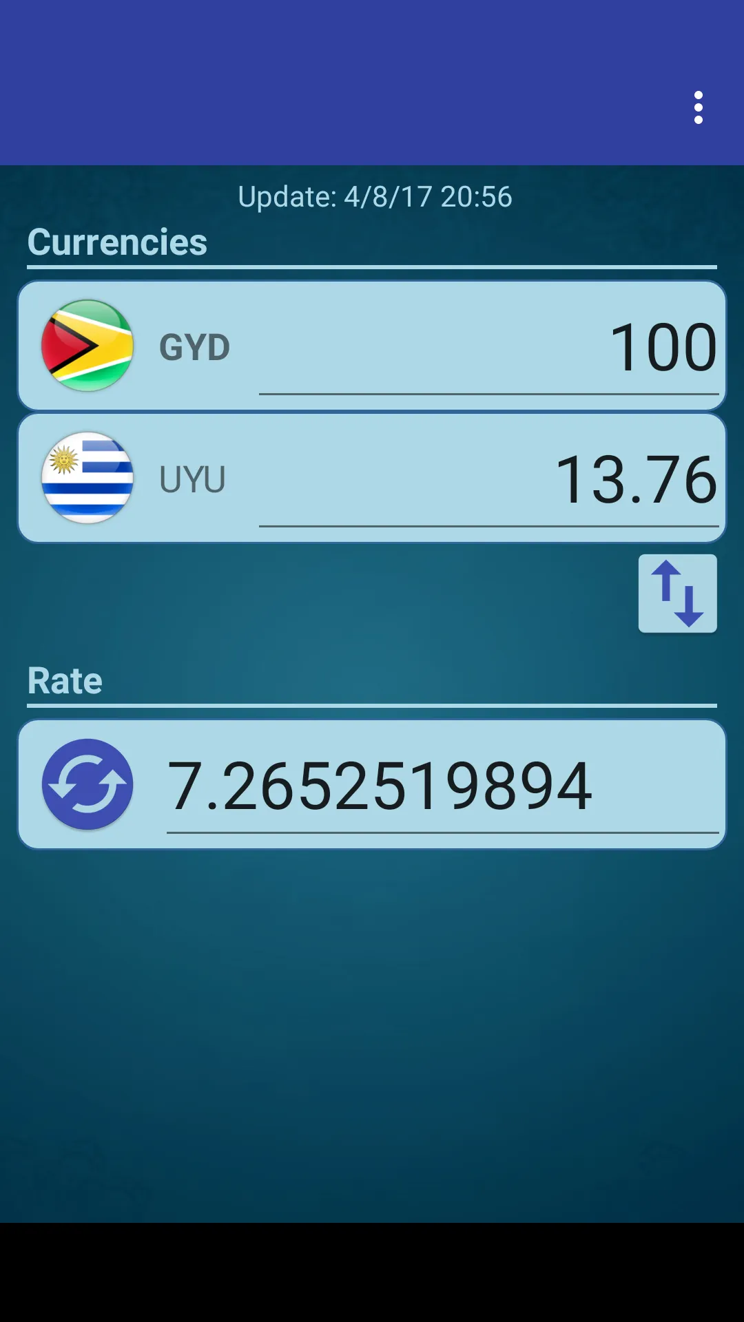 UYU Peso x Guyanese Dollar | Indus Appstore | Screenshot