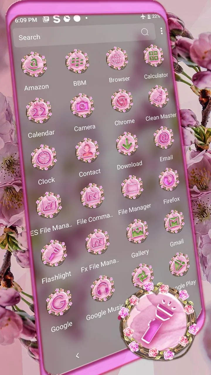 Cherry Blossom Sakura Theme | Indus Appstore | Screenshot