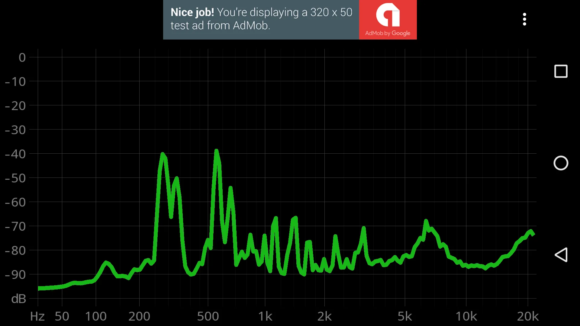 FrequenSee - Spectrum Analyzer | Indus Appstore | Screenshot