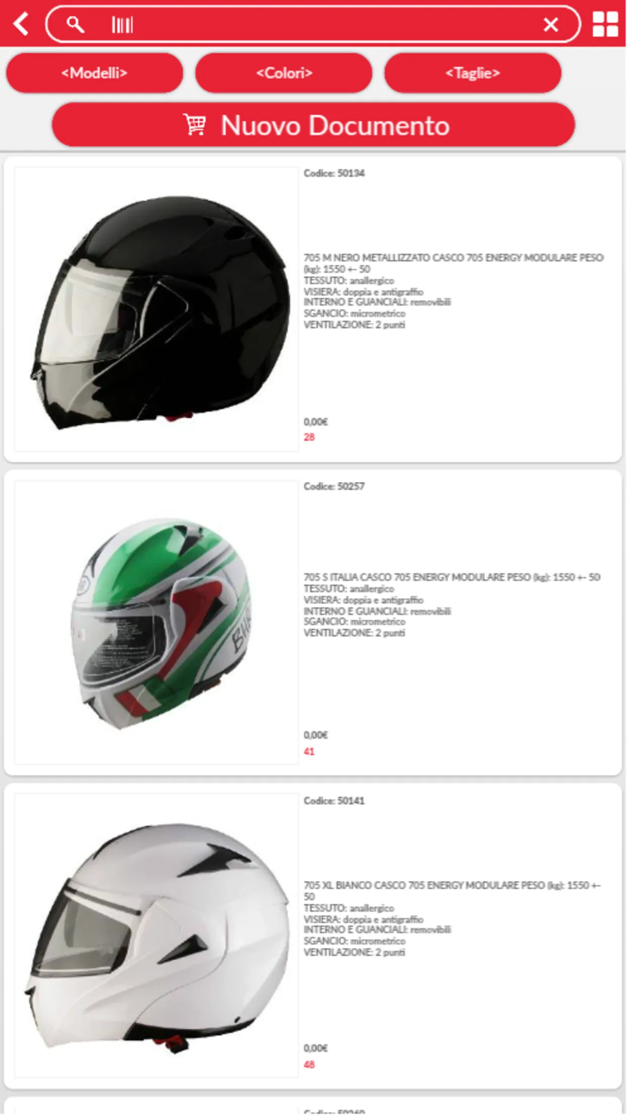 BHR Helmets catalogo caschi | Indus Appstore | Screenshot