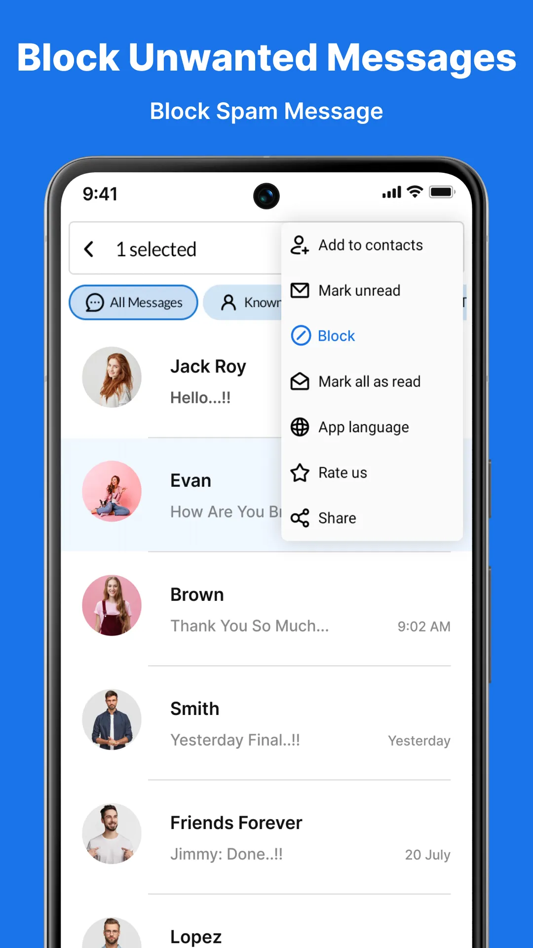 Messages: SMS & Text Messaging | Indus Appstore | Screenshot