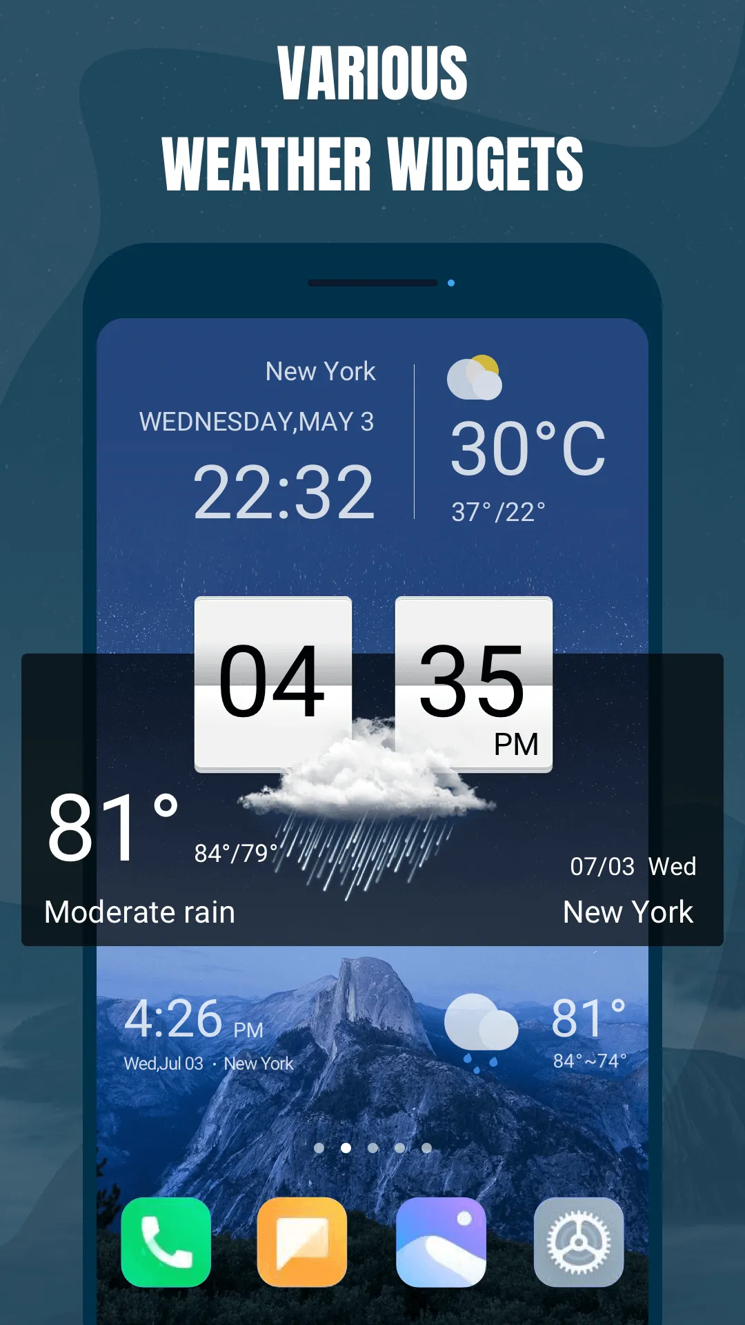 Z Weather & Widget, Radar | Indus Appstore | Screenshot