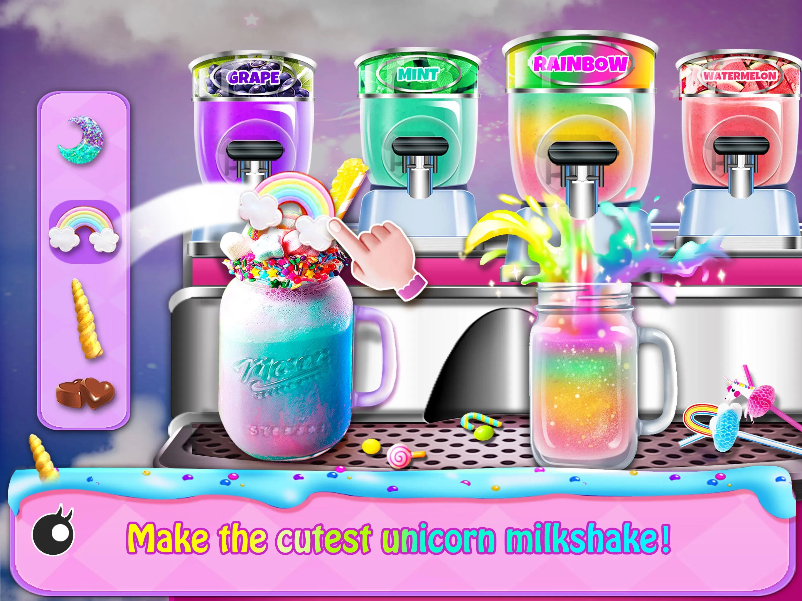 Rainbow Unicorn Foods & Desser | Indus Appstore | Screenshot