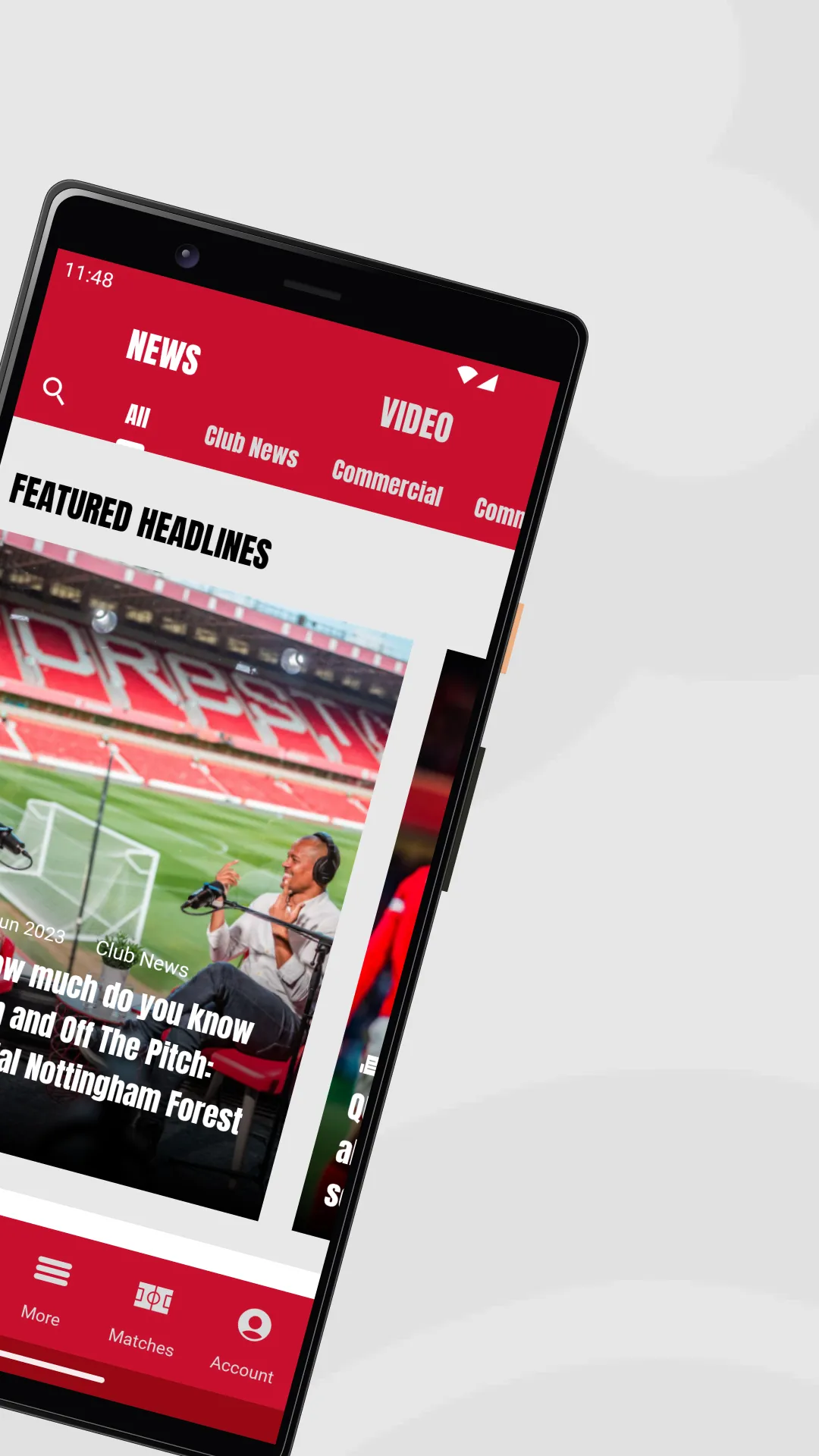 Official Nottingham Forest App | Indus Appstore | Screenshot