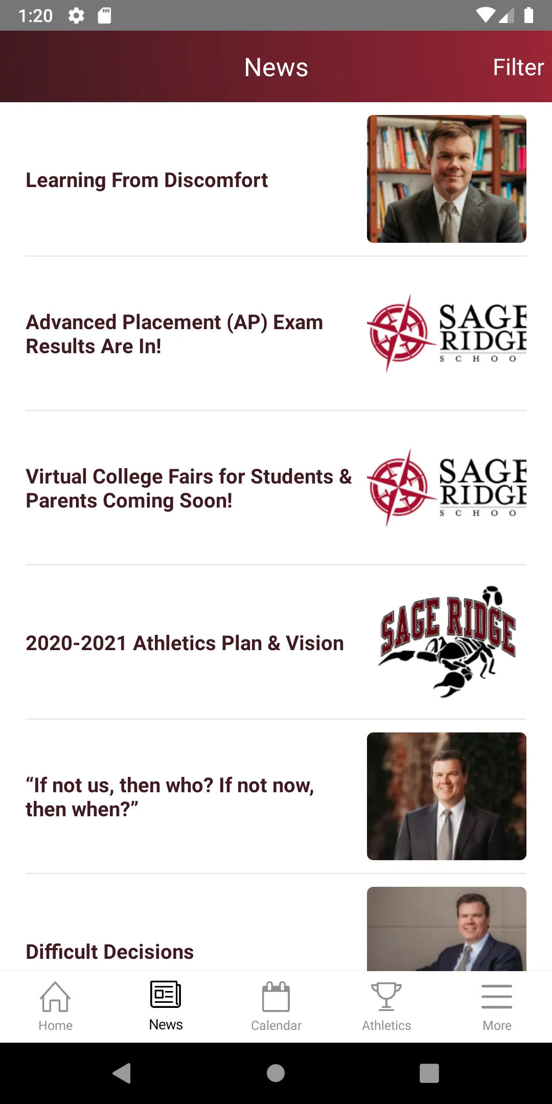 Sage Ridge School | Indus Appstore | Screenshot