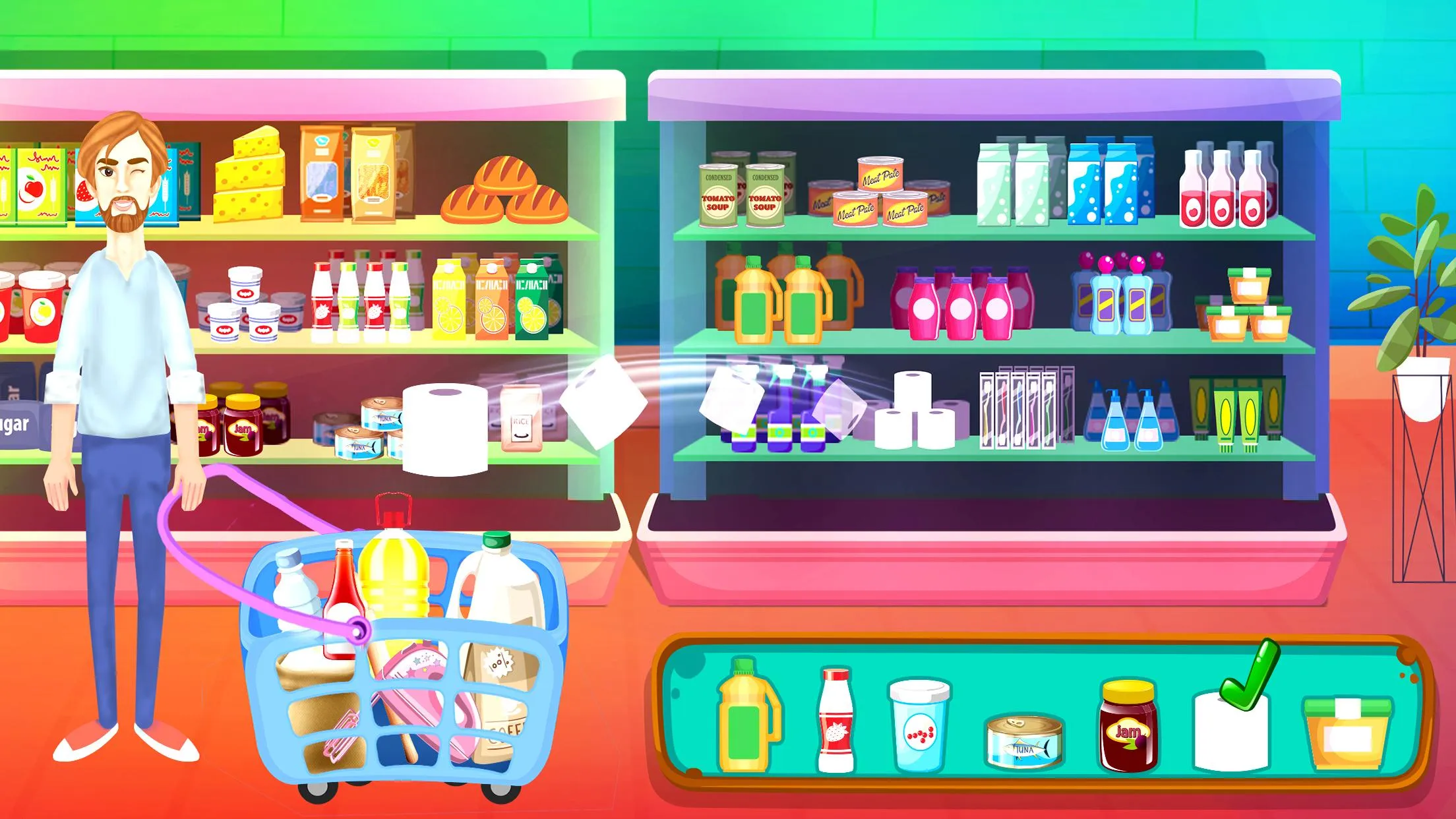 Supermarket Shopping Learn ATM | Indus Appstore | Screenshot