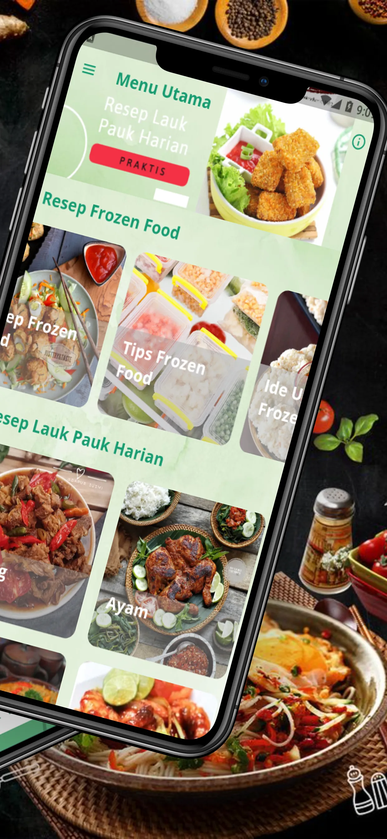 Resep Lauk Pauk Harian Praktis | Indus Appstore | Screenshot