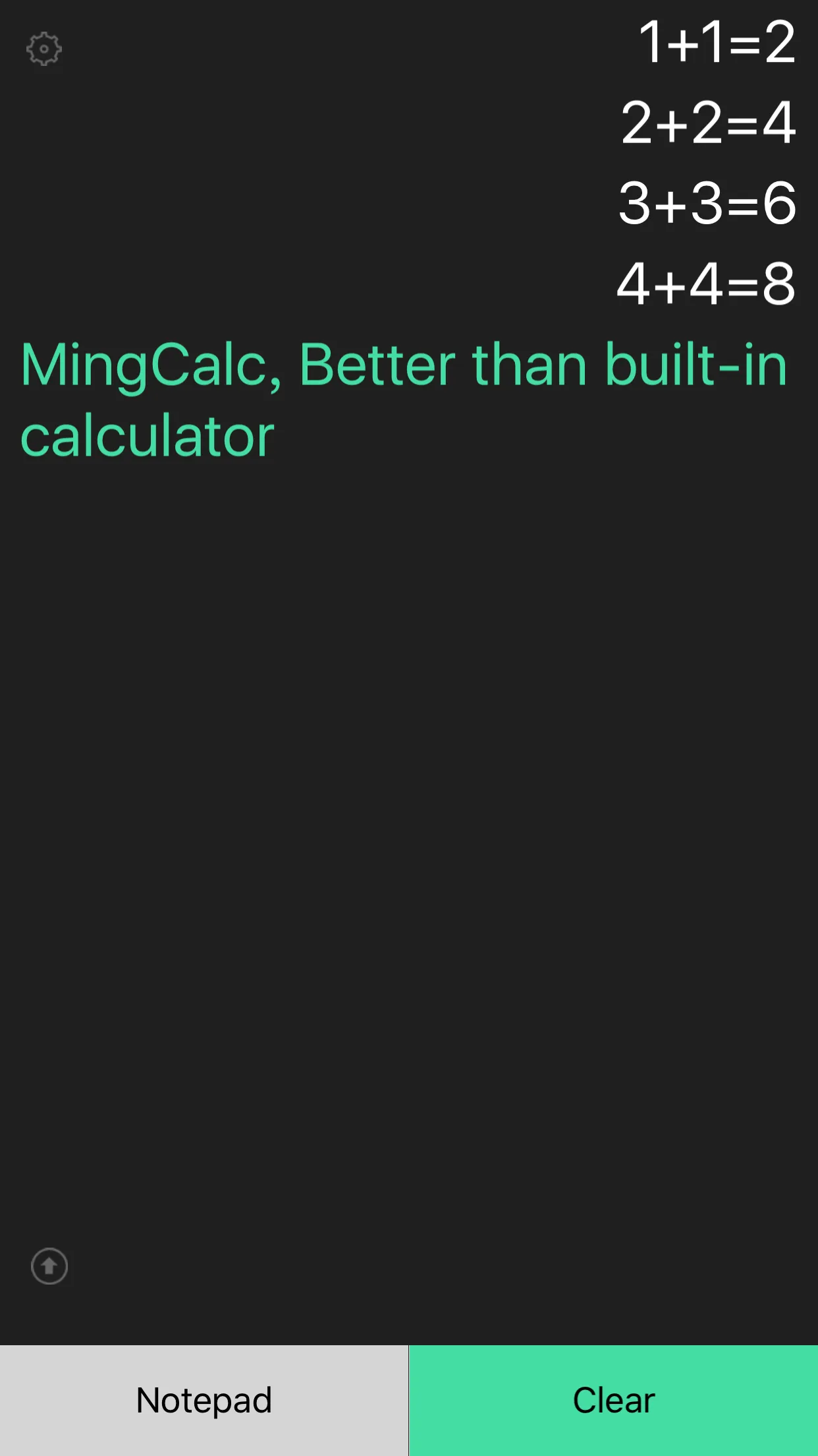 MingCalc Calculator - history  | Indus Appstore | Screenshot