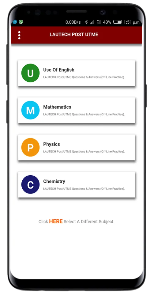 LAUTECH POST UTME | Indus Appstore | Screenshot