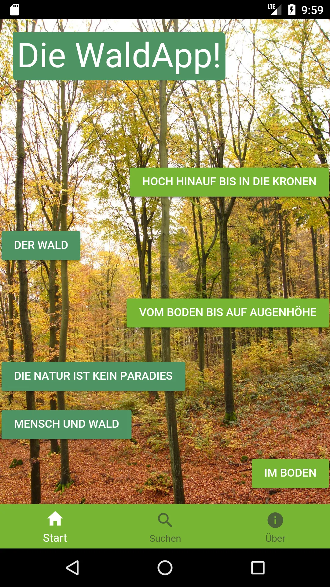 WaldApp! | Indus Appstore | Screenshot