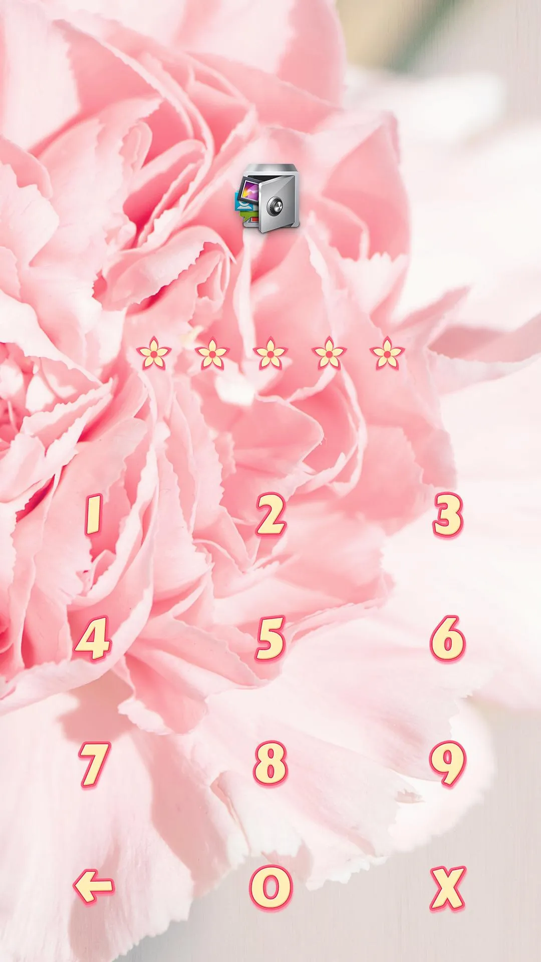 AppLock Theme Carnation | Indus Appstore | Screenshot