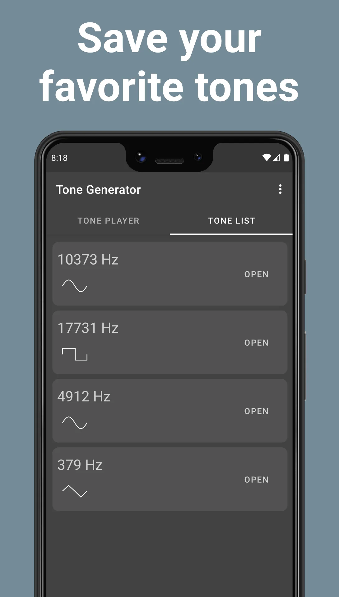 Tone Generator: Frequency & So | Indus Appstore | Screenshot