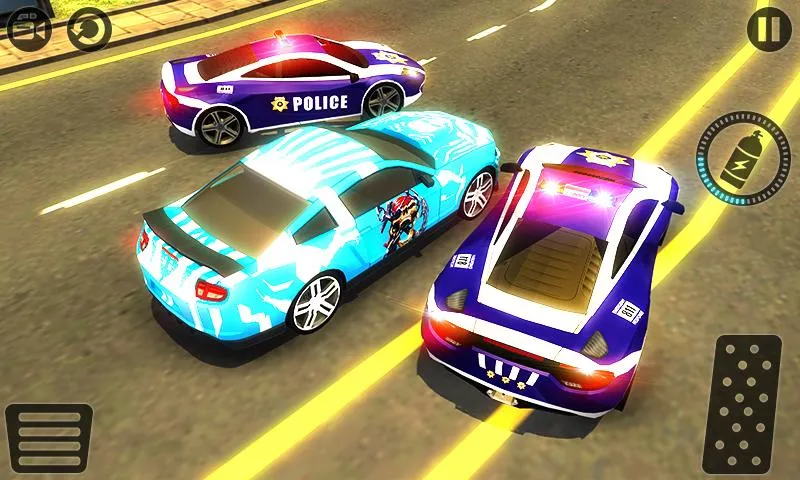 Police Car vs Gangster Escape | Indus Appstore | Screenshot