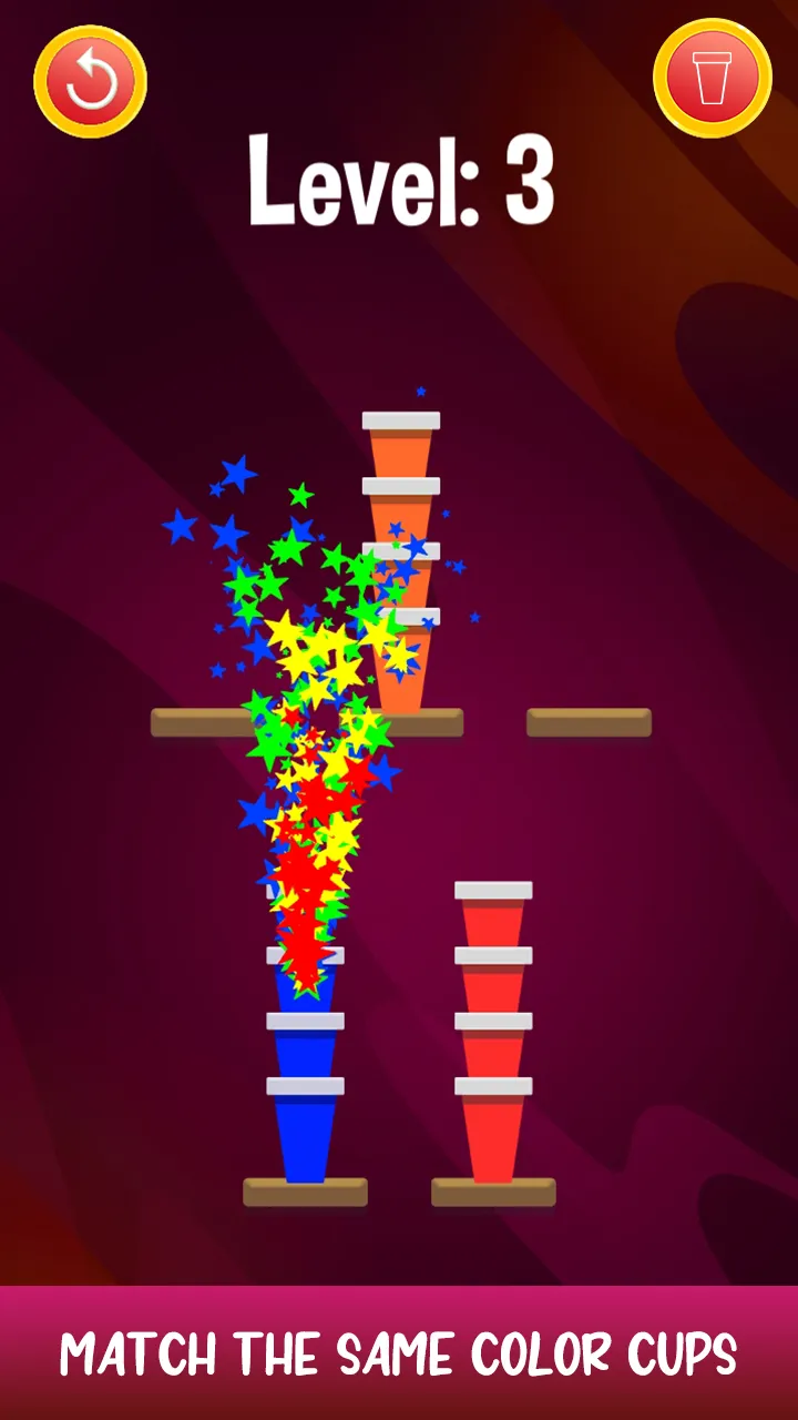 Cup Sort Game: Color Puzzle | Indus Appstore | Screenshot