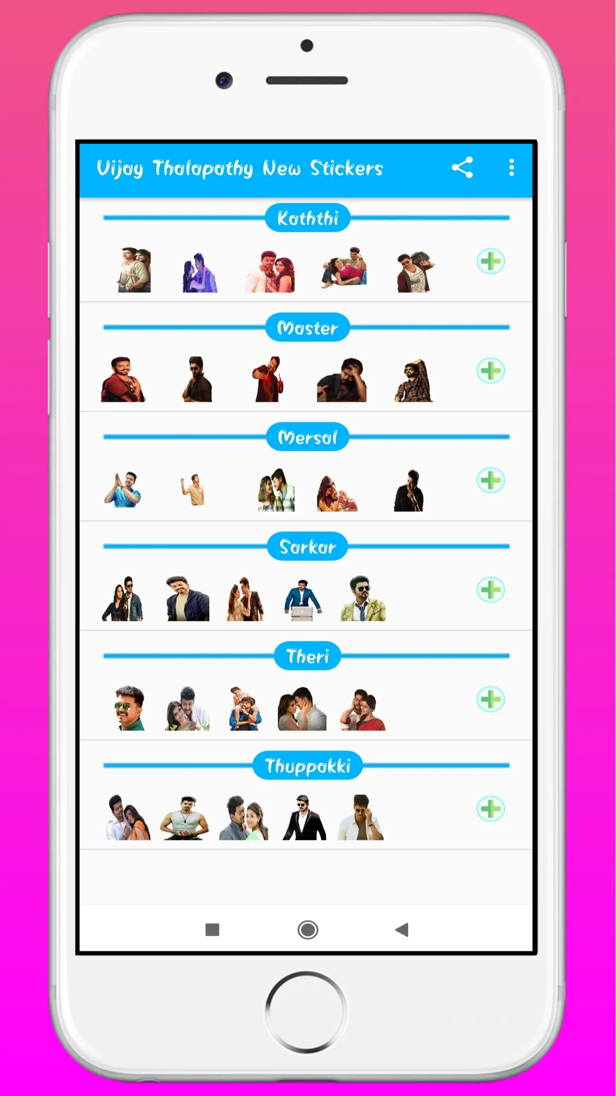 Vijay Thalapathy Stickers | Indus Appstore | Screenshot