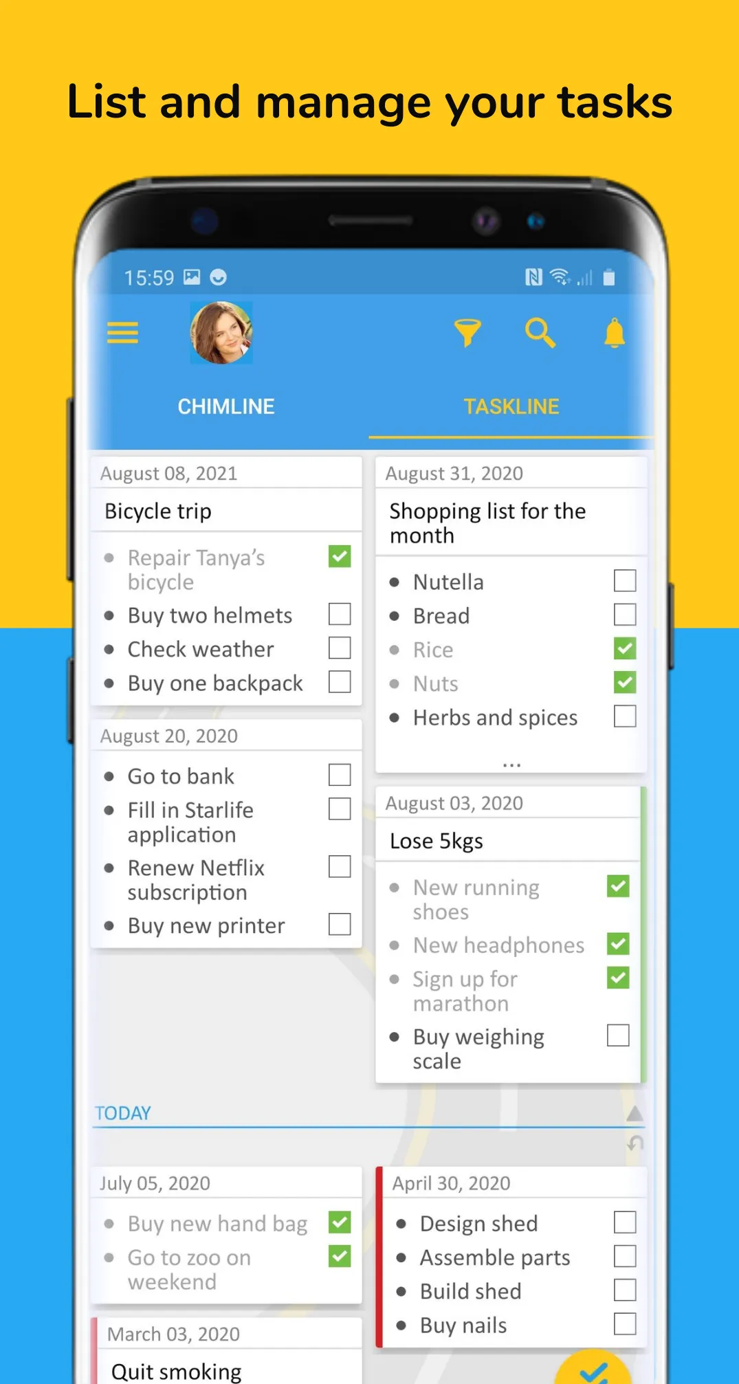 Chimmer Goal Setting | Indus Appstore | Screenshot