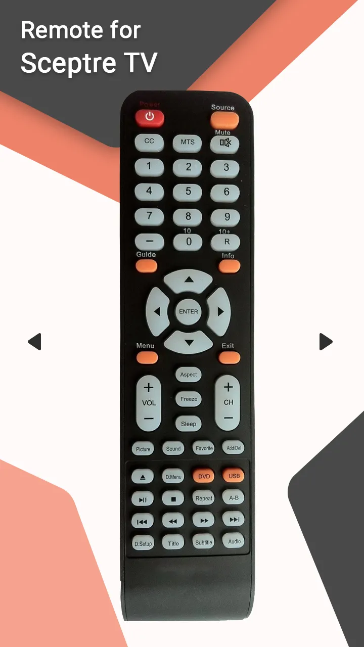 Remote for Sceptre TV | Indus Appstore | Screenshot