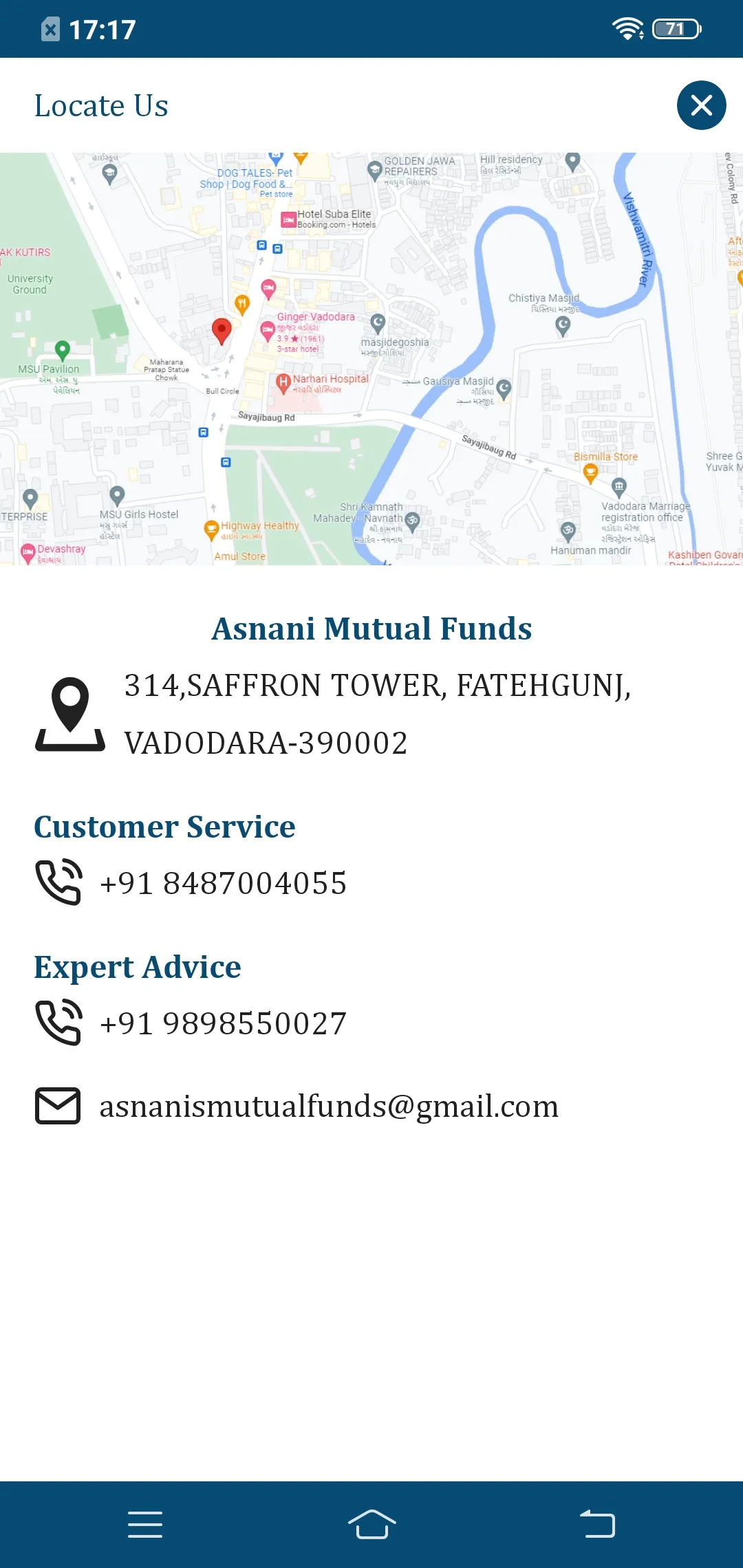 Asnani Mutual Funds | Indus Appstore | Screenshot