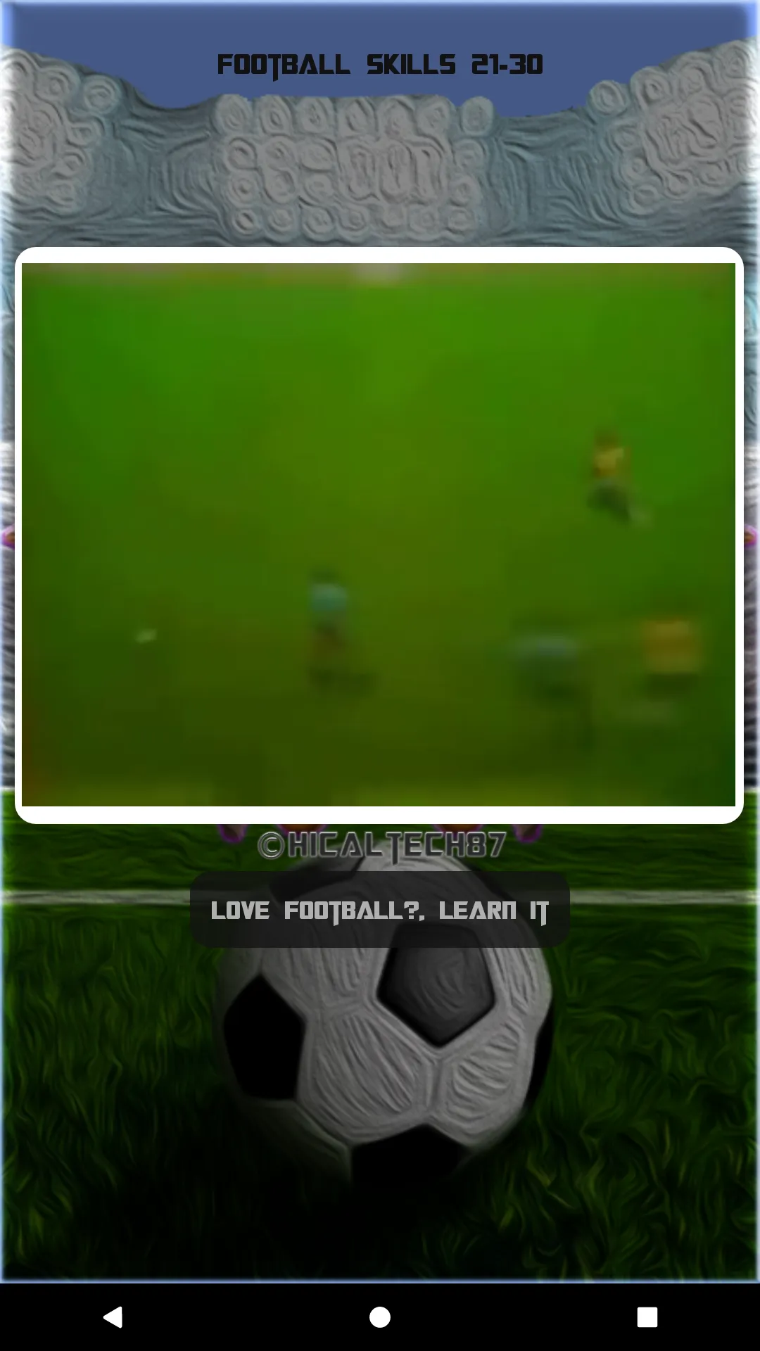 Football Skills | Indus Appstore | Screenshot