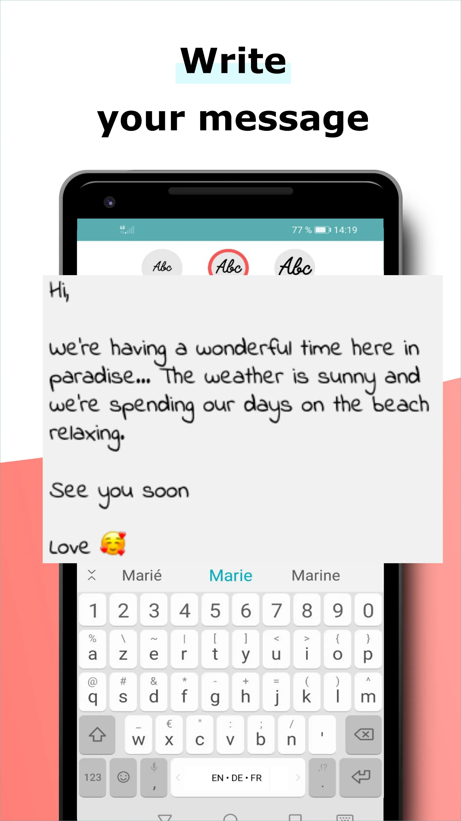 SimplyCards - postcards | Indus Appstore | Screenshot