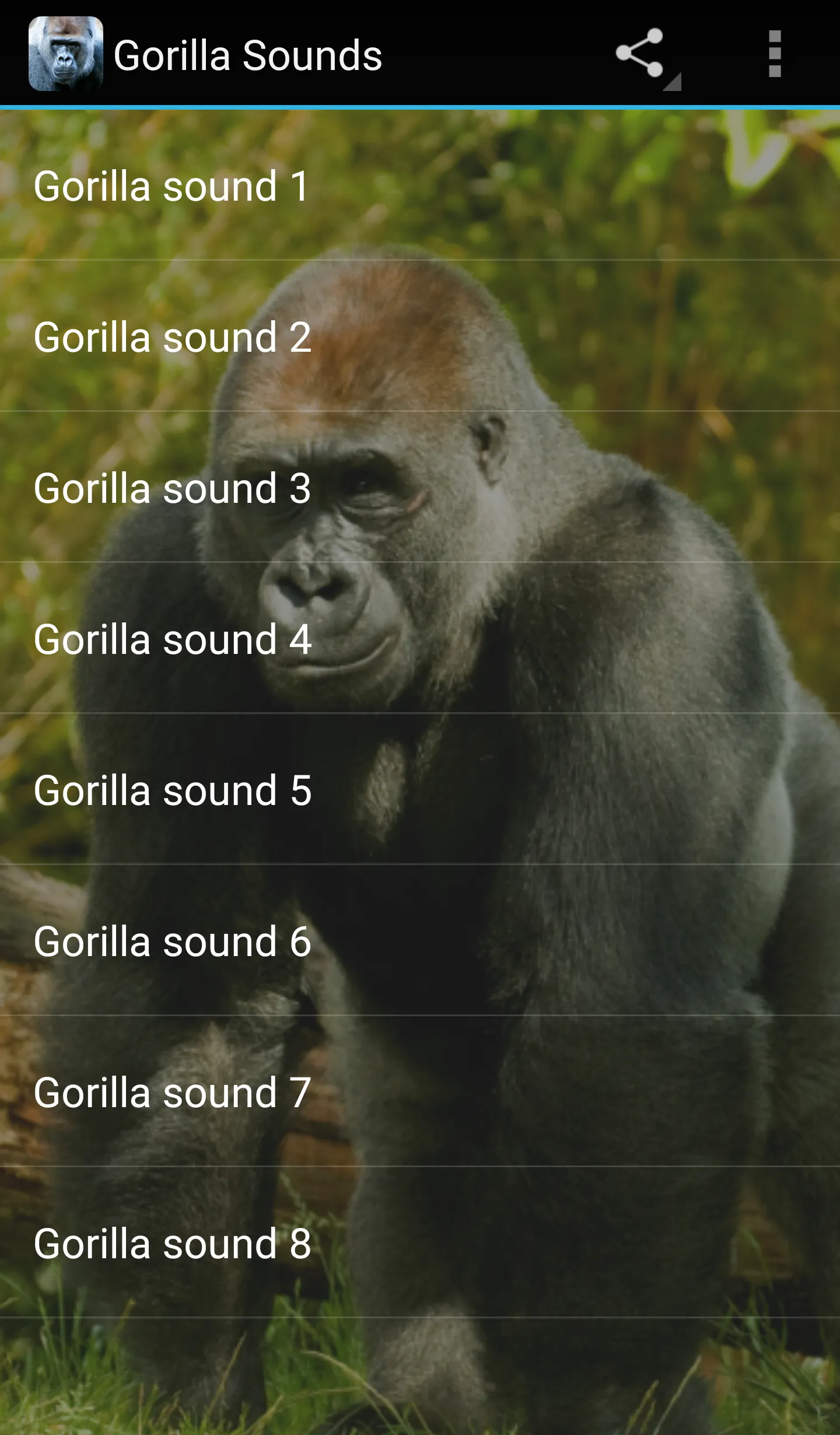 Gorilla Sounds | Indus Appstore | Screenshot