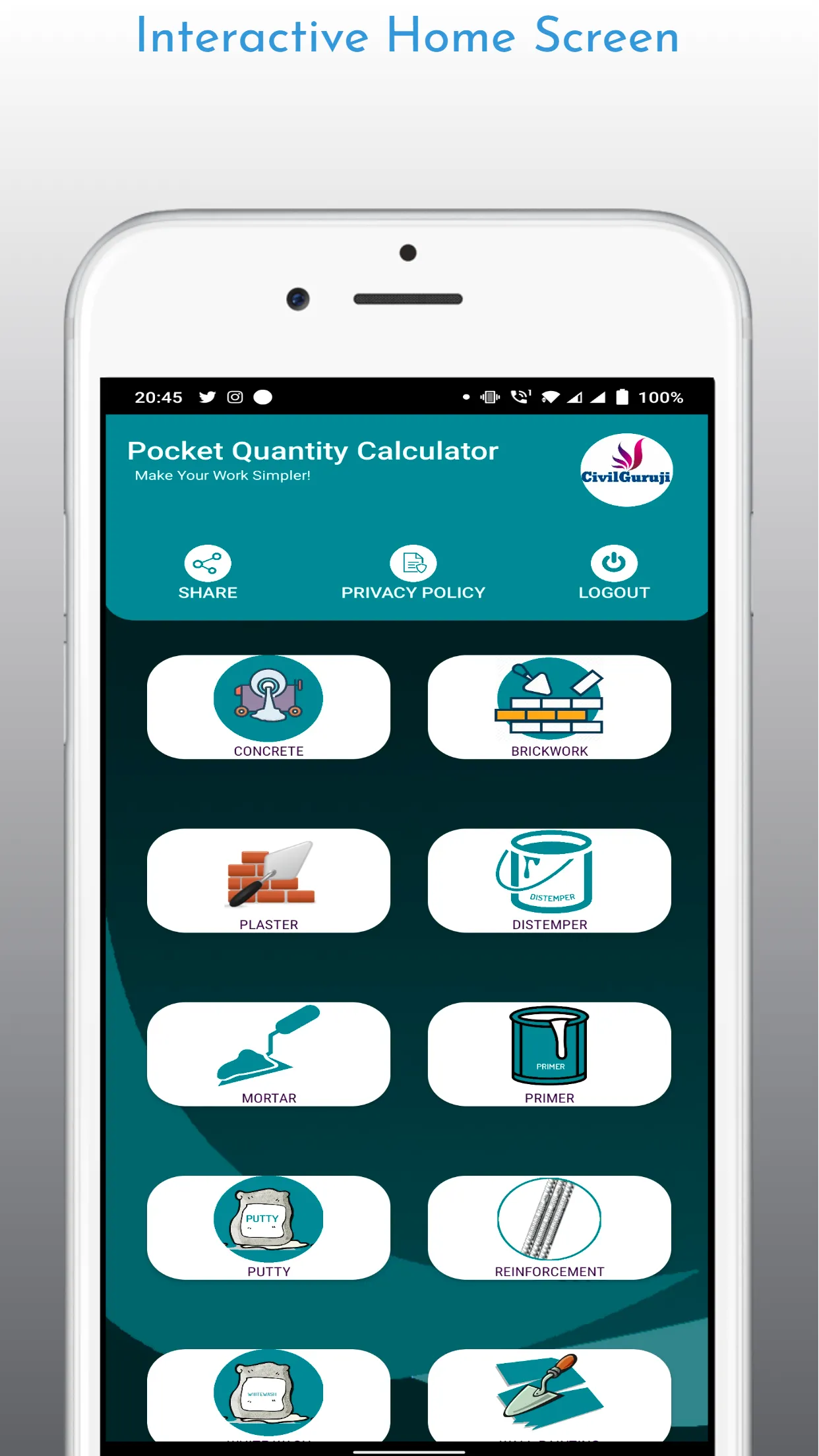 Pocket Quantity Calculator | Indus Appstore | Screenshot