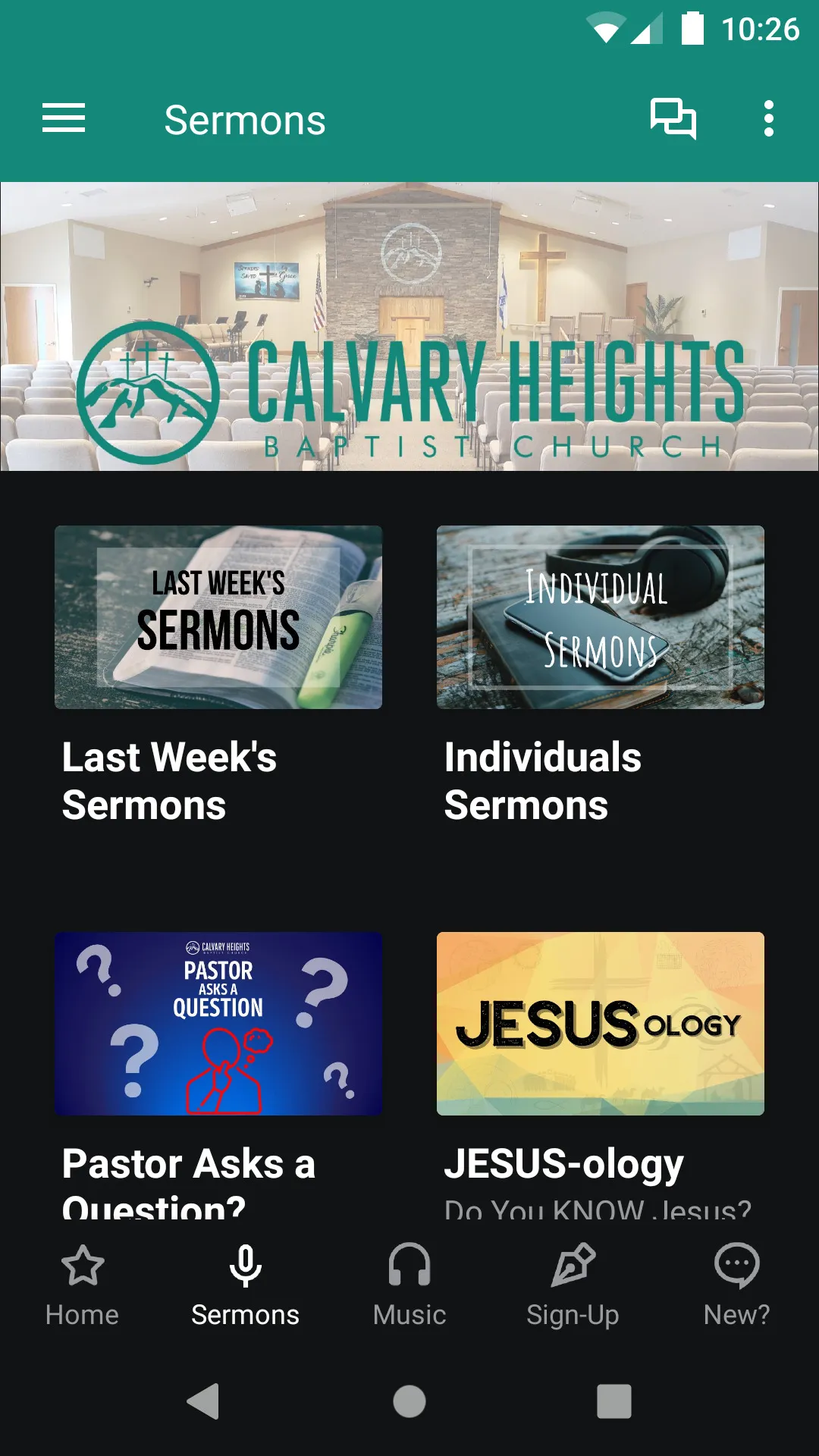 Calvary Heights Baptist Church | Indus Appstore | Screenshot