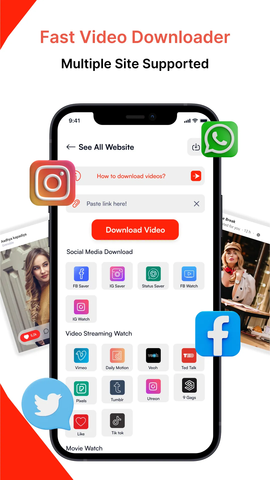 Fast Video Downloader | Indus Appstore | Screenshot