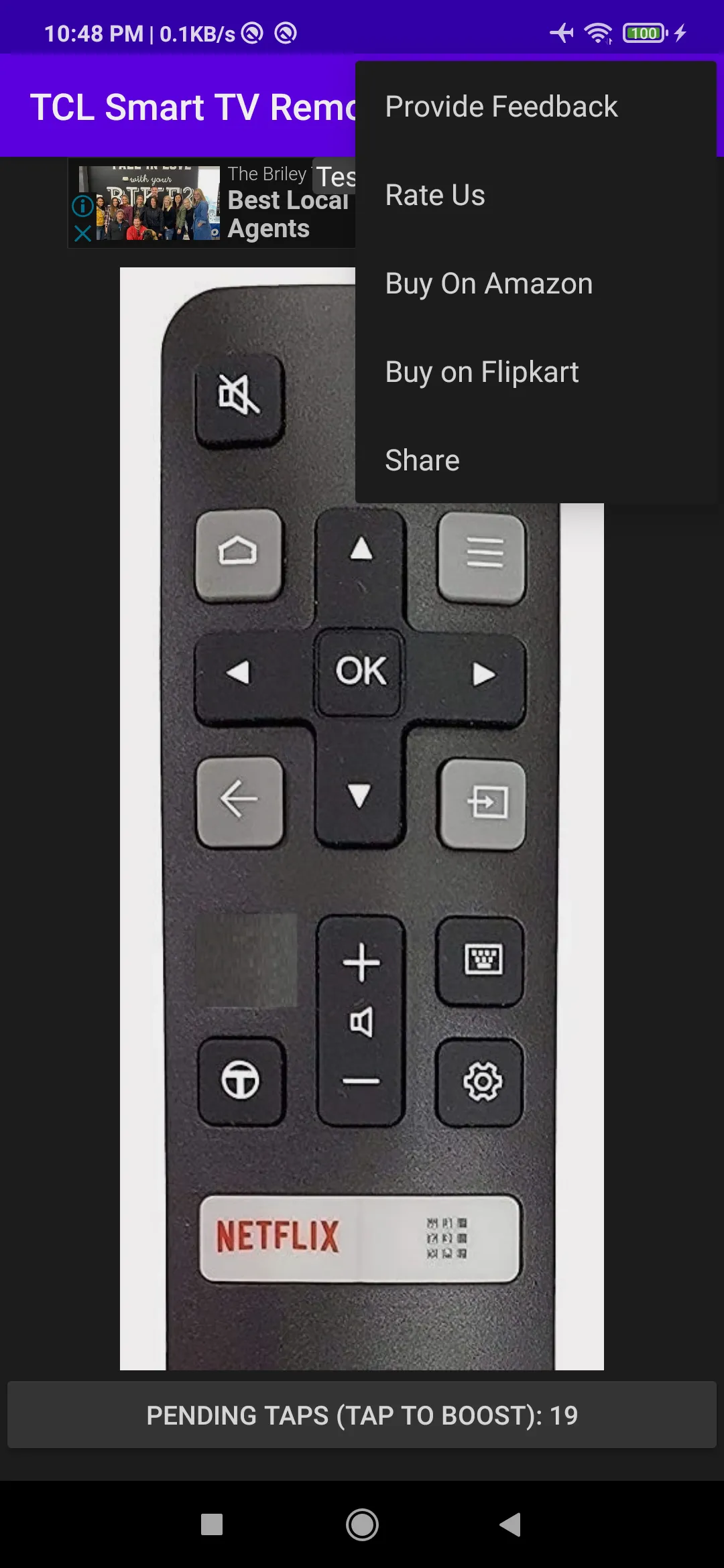 TCL Smart TV Remote | Indus Appstore | Screenshot